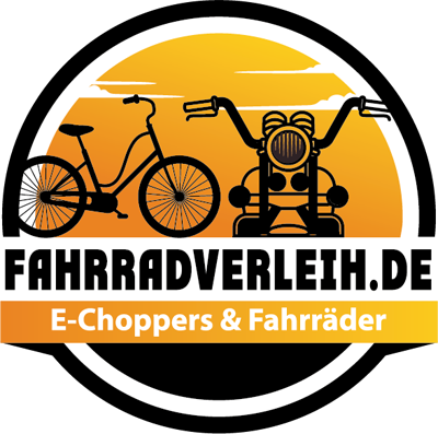 Logo der Fahrradverleih.de XXL GmbH in Prora auf Rügen.